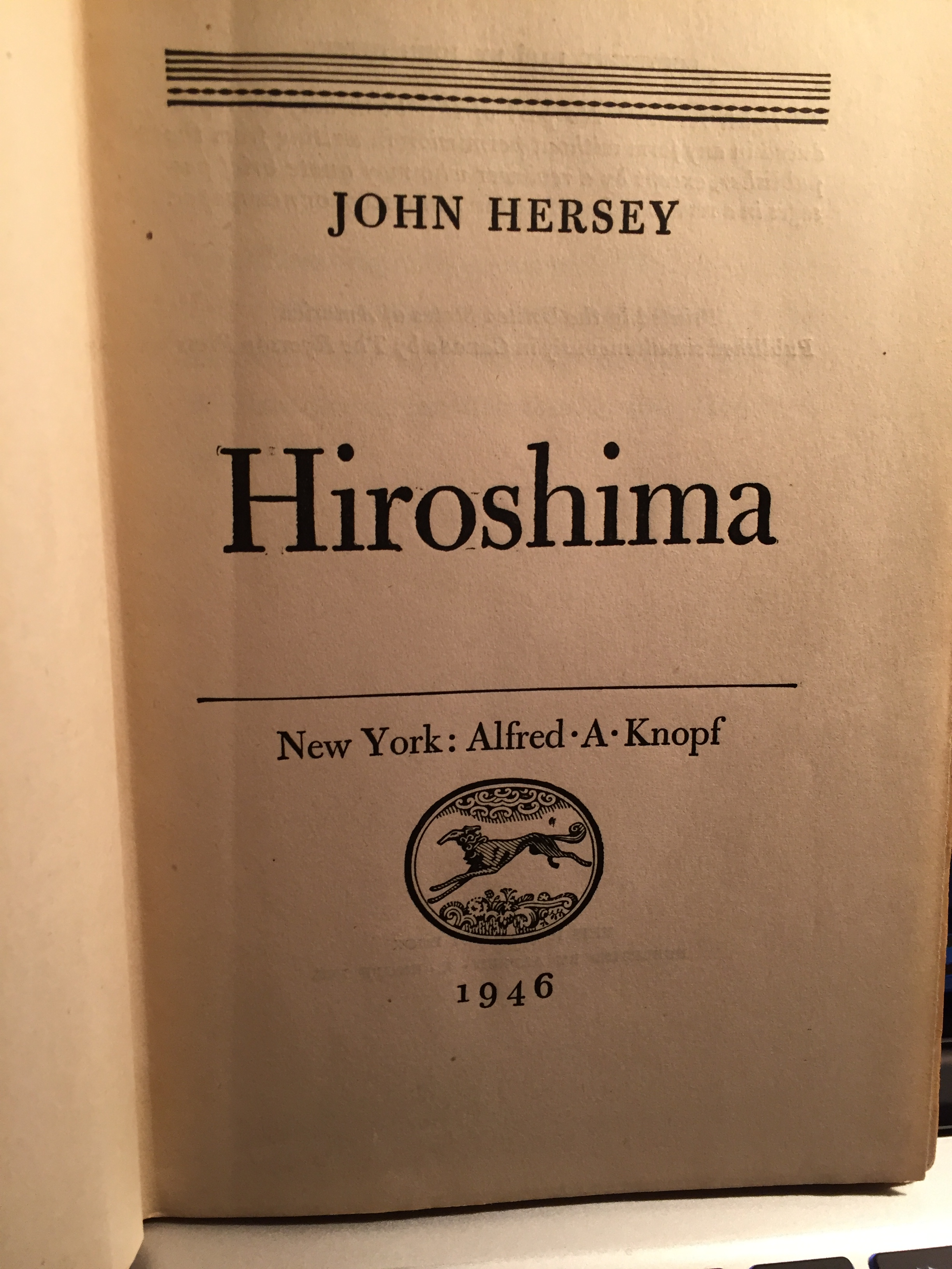 Hiroshima, John Hersey.JPG
